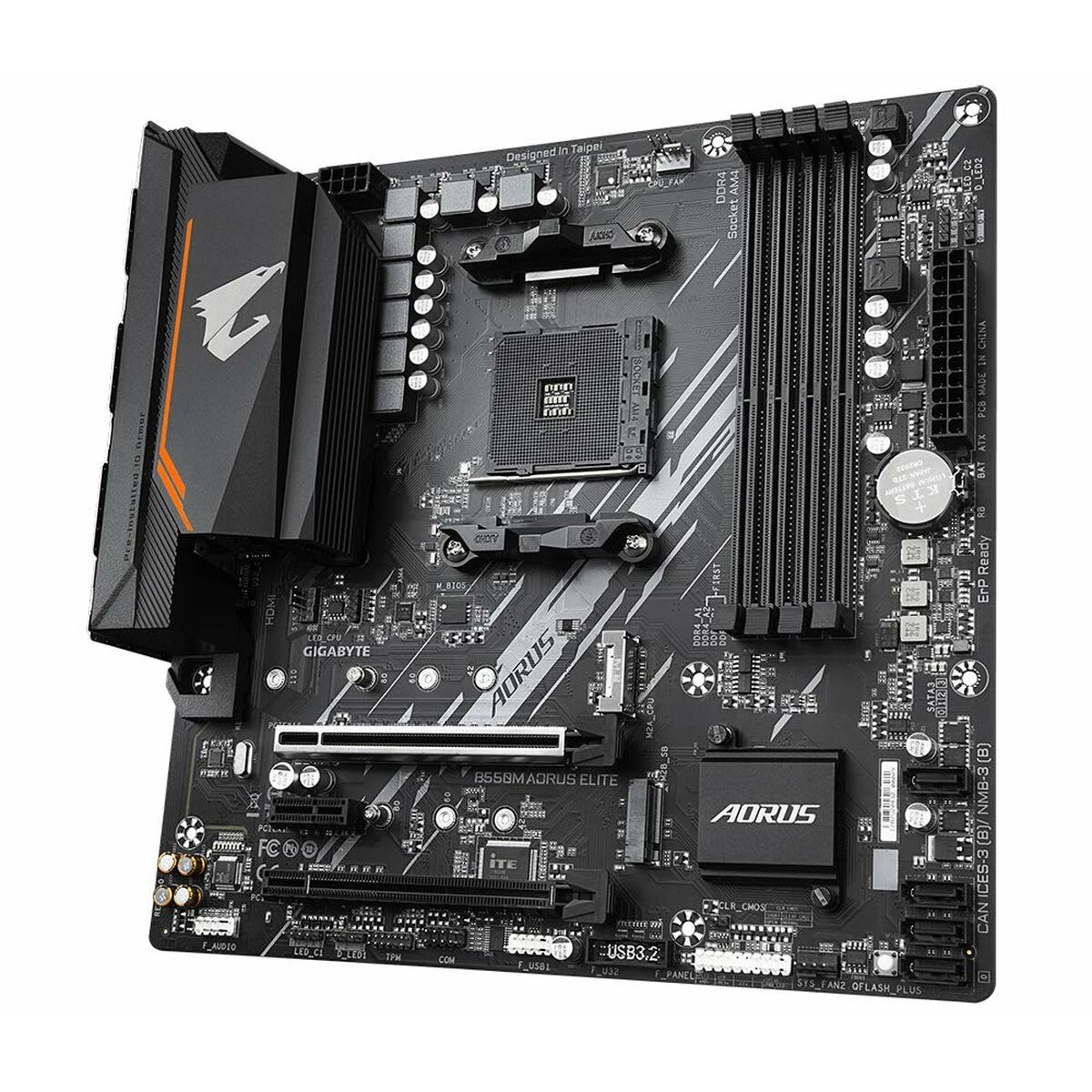 Placa Base Gigabyte B550M AORUS ELITE AMD B550